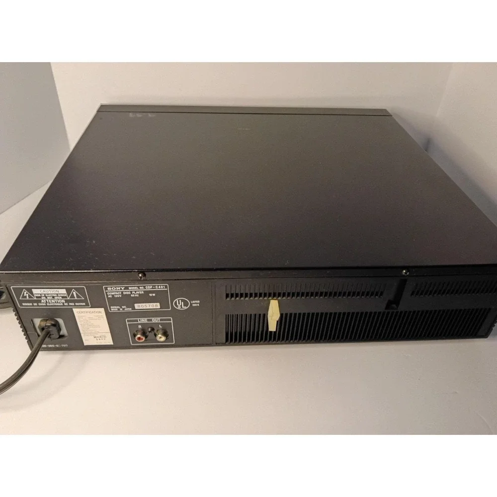 Sony CDP-C401 5-Disc Automatic Disc Loading CD Player w remote